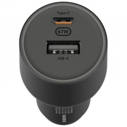 Cargador de Coche Xiaomi 67W USB-A Tipo-C/ 1xUSB-A/ 1xUSB Tipo-C/ 67W