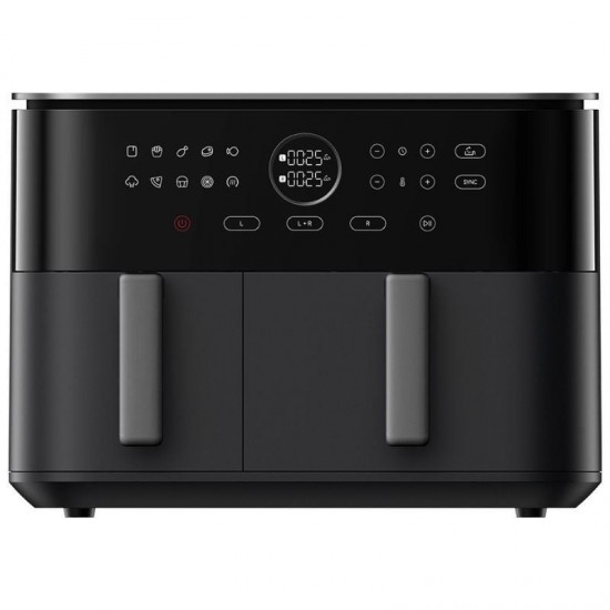 Freidora inteligente por aire airfryer / sin aceite xiaomi dual zone air fryer 10l/ 2700w/ capacidad 10l (6.5l + 3.5l)