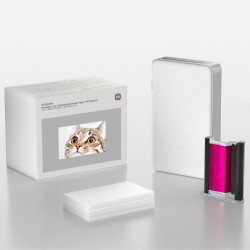 Papel Fotográfico para Sublimación Xiaomi Portable Dye-Sublimation Photo Paper/ 5 x 7.6cm/ 50 Hojas Papel Fotográfico para Sublimación Xiaomi Portable Dye-Sublimation Photo Paper/ 5 x 7.6cm/ 50 Hojas