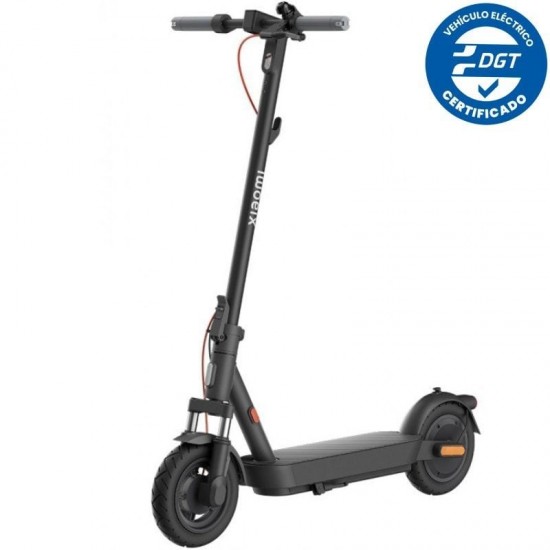 Patinete eléctrico xiaomi electric scooter 5/ motor 700w/ ruedas 10'/ 25km/h/ autonomía 60km/ negro