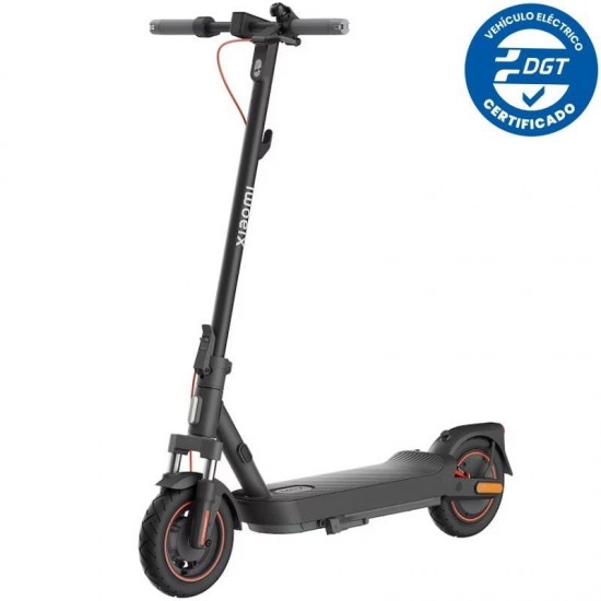 Patinete eléctrico xiaomi electric scooter 5 max/ motor 1000w/ ruedas 10'/ 25km/h/ autonomía 60km/ negro