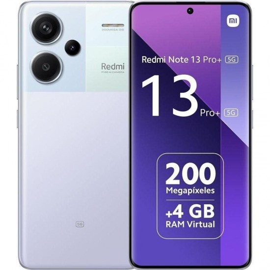 Smartphone xiaomi redmi note 13 pro+ nfc 12gb/ 512gb/ 6.67'/ 5g/ púrpura Smartphone xiaomi redmi note 13 pro+ nfc 12gb/ 512gb/ 6.67'/ 5g/ púrpura