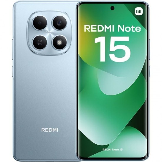Smartphone xiaomi redmi note 15 6gb/ 128gb/ 6.77'/ azul glaciar Smartphone xiaomi redmi note 15 6gb/ 128gb/ 6.77'/ azul glaciar