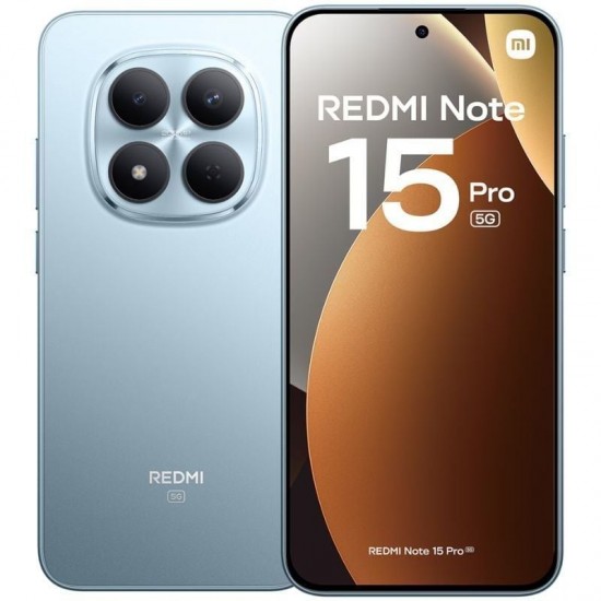 Smartphone xiaomi redmi note 15 pro 8gb/ 256gb/ 6.83'/ 5g/ azul glacial Smartphone xiaomi redmi note 15 pro 8gb/ 256gb/ 6.83'/ 5g/ azul glacial