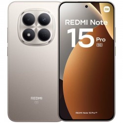 Smartphone Xiaomi Redmi Note 15 Pro 8GB/ 256GB/ 6.83'/ 5G/ Titanio Smartphone Xiaomi Redmi Note 15 Pro 8GB/ 256GB/ 6.83'/ 5G/ Titanio