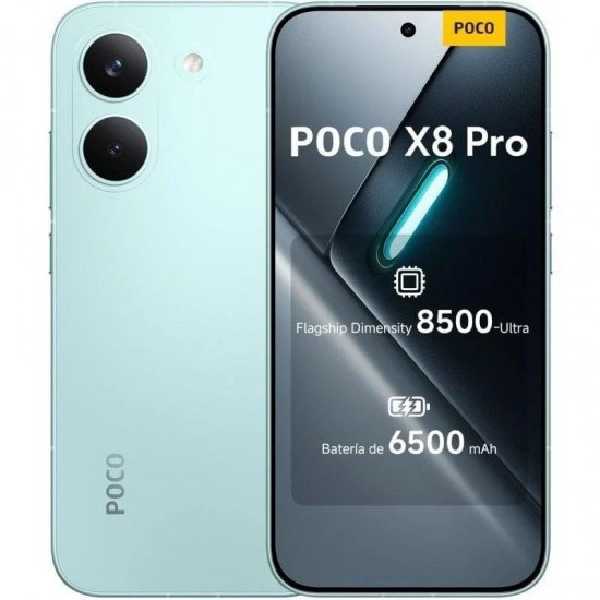 Smartphone xiaomi poco x8 pro 8gb/ 512gb/ 6.59'/ 5g/ verde