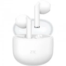 Auriculares Bluetooth ZTE Buds 2 con estuche de carga/ Autonomía 5h/ Blancos Auriculares Bluetooth ZTE Buds 2 con estuche de carga/ Autonomía 5h/ Blancos